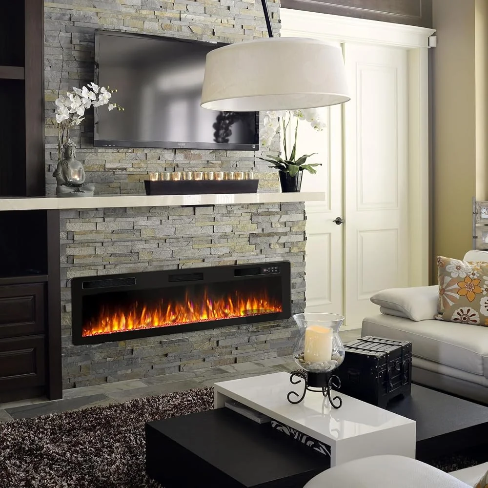 Wall Mounted Linear Fireplaces